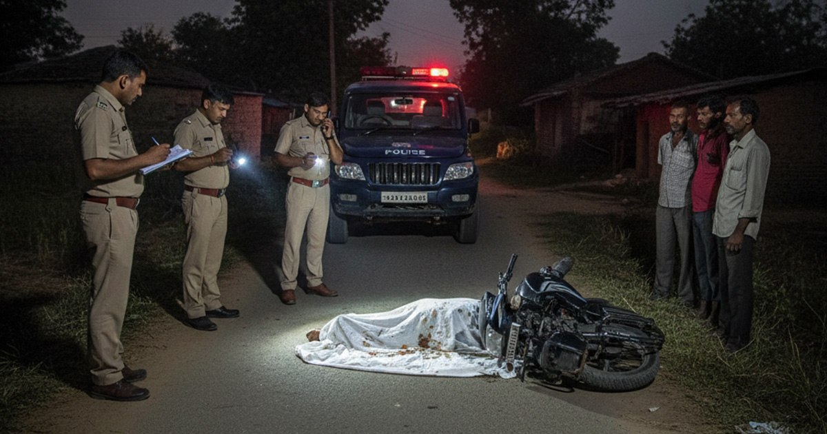 15 લાખના વીમા માટે પત્નીની હત્યા: ઝારખંડમાં પતિએ પહેલા ગળું દબાવ્યું, પછી અકસ્માતનો ઢોંગ રચ્યો