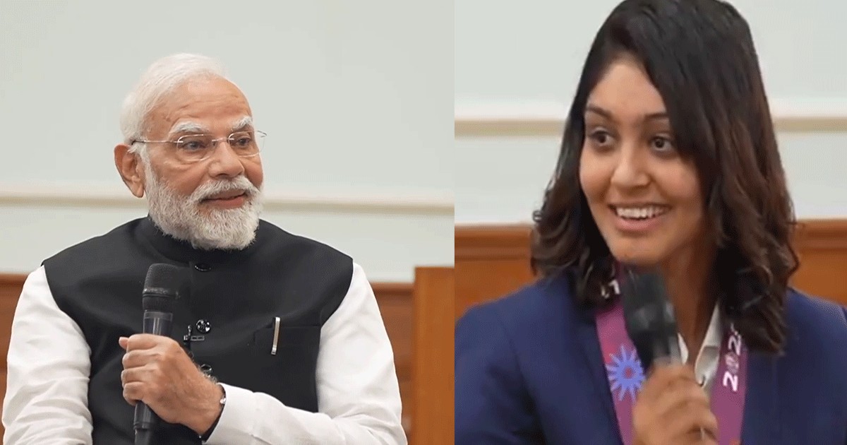 હરલીન દેઓલનો રમુજી પ્રશ્ન સાંભળી PM મોદી હસી પડ્યા, આ જવાબ આપ્યો