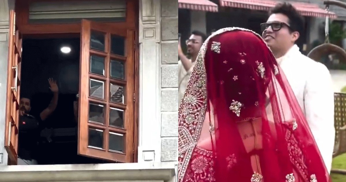 ટીમ ઈન્ડિયાના હિટમેનનો અનોખો અંદાજ, દુલ્હા-દુલ્હનને જોઈને નાચવા લાગ્યો ભારતીય ક્રિકેટર, જુઓ વાયરલ વીડિયો