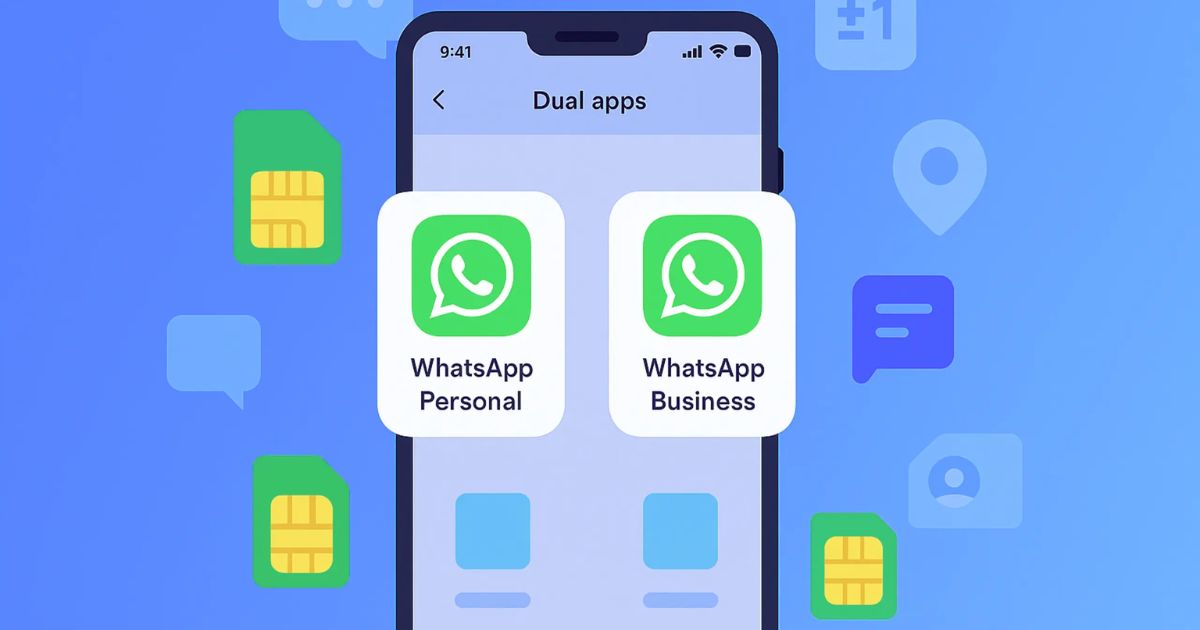 એક જ WhatsApp એપમાં બે નંબર ચલાવો: iOS યુઝર્સ માટે નવી સુવિધાનું ટેસ્ટ શરૂ