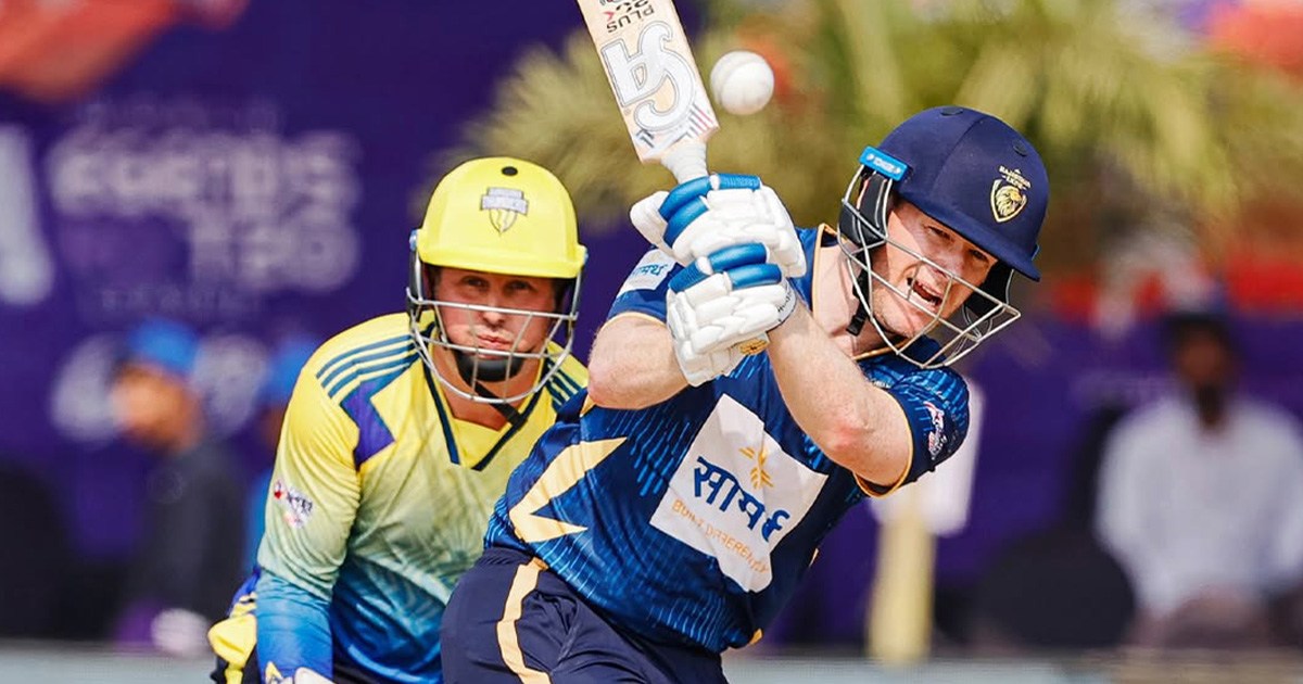 ગોવામાં ઇયોન મોર્ગનનું તોફાન: રાજસ્થાન લાયન્સે ગુરુગ્રામ થંડર્સને 27 રને હરાવ્યું