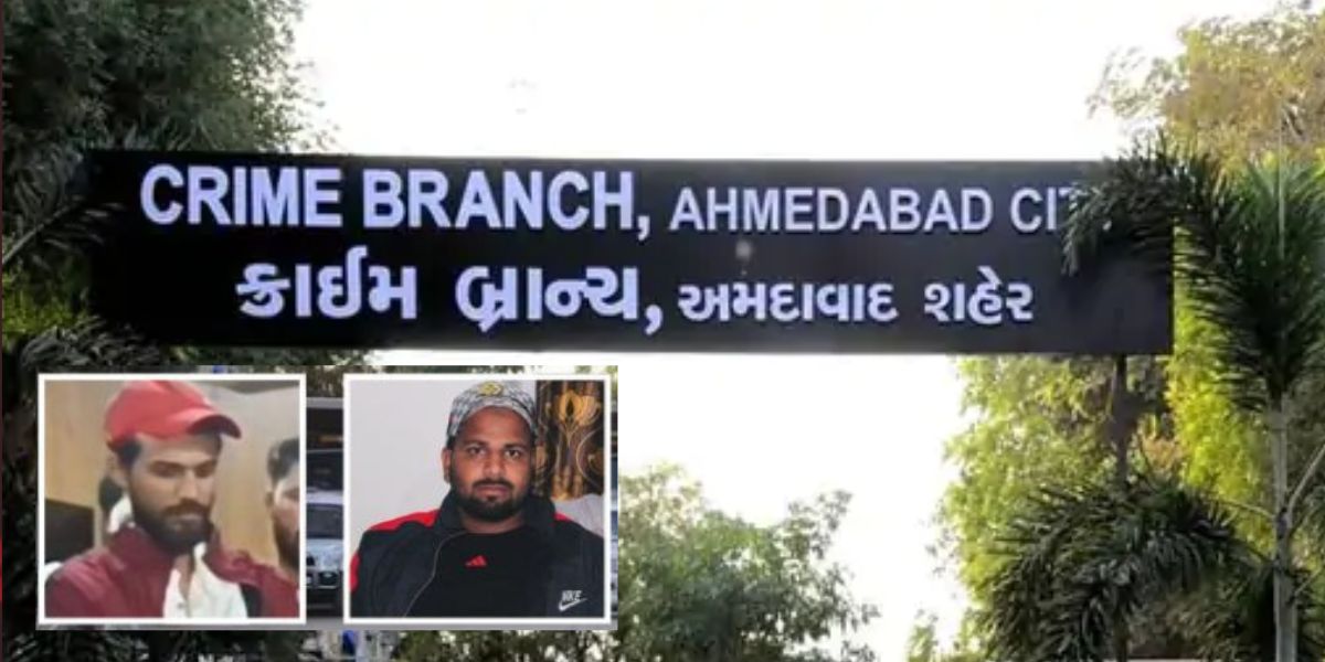 અમદાવાદ: ક્રાઈમ બ્રાન્ચે 7 કલાકના ઓપરેશન બાદ રાજસ્થાનની કુખ્યાત ગેંગના બે શાર્પ શૂટરને ઝડપ્યા 