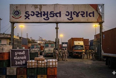 ગુજરાત ડ્રગ્સનું 'એન્ટ્રી પોઇન્ટ': પાંચ વર્ષમાં 91,453 કિલો ડ્રગ્સ ઝડપાયું, ડ્રગ્સ માફિયાઓને પોલીસનો ડર રહ્યો નથી!