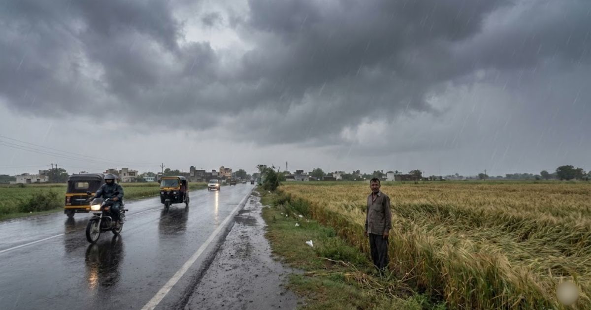દક્ષિણ ગુજરાતમાં યલો એલર્ટ: અચાનક માવઠાથી જનજીવન પ્રભાવિત
