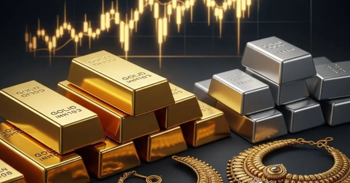 ચાંદીમાં એકસાથે ₹5,800નું ગાબડું: સોનાના ભાવમાં પણ મોટો ઘટાડો