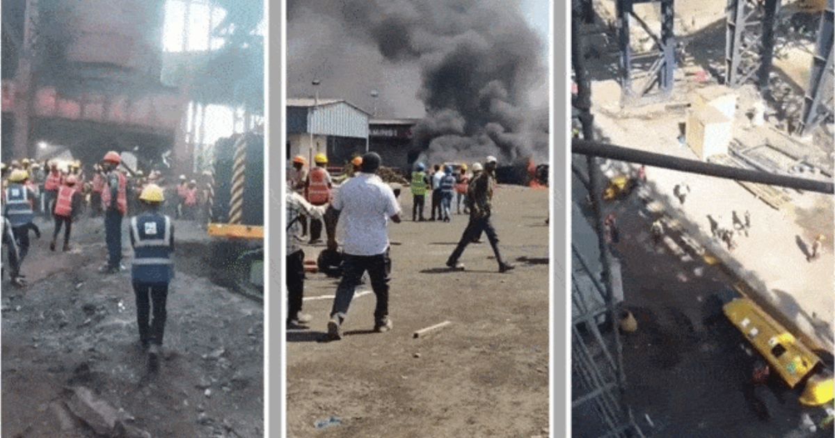 હજીરામાં શ્રમિકોનું રૌદ્ર સ્વરૂપ: 5000 કામદારોના વિરોધ બાદ પોલીસનો લાઠીચાર્જ