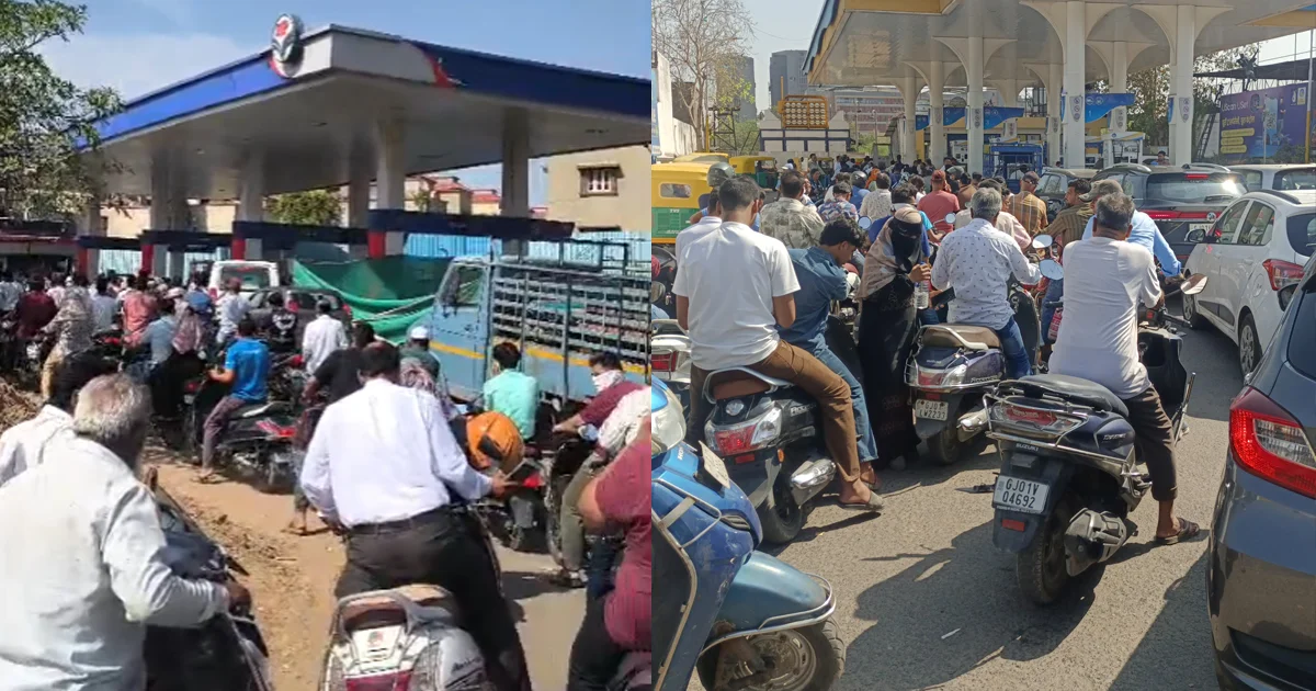 શું ફરીથી કોરોના જેવા લોકડાઉનની પરિસ્થિતિ સર્જાશે? PMના નિવેદન બાદ પેટ્રોલ પંપ પર લાગી લાંબી લાઈનો