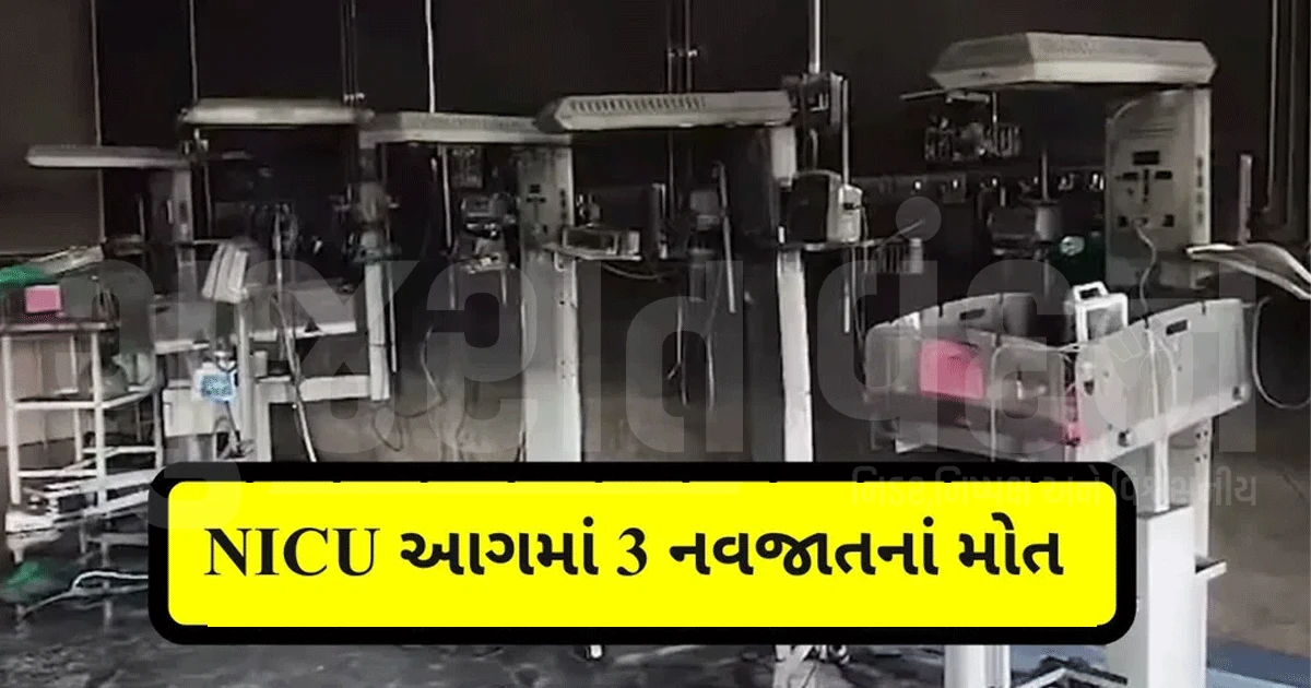 અમરાવતીની હોસ્પિટલના NICUમાં ભીષણ આગ! 3 નવજાતનાં મોત, 6 બાળકોને તાત્કાલિક ખસેડાયા