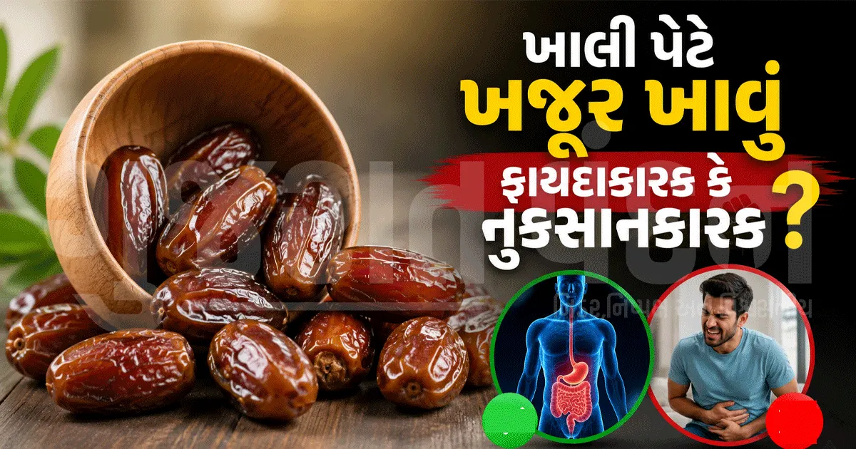 સવારે ખાલી પેટ ખજૂર ખાવાની આદત પાડો! નિષ્ણાતોએ ગણાવ્યા શરીરને થતા અદ્ભુત ફાયદા