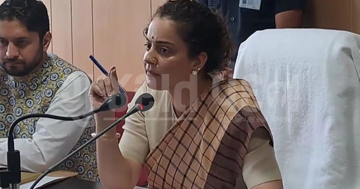 'નકામા વાક્યોનો ઉપયોગ ન કરો...' મીટિંગની વચ્ચે કંગના રનૌત થઈ ગુસ્સે