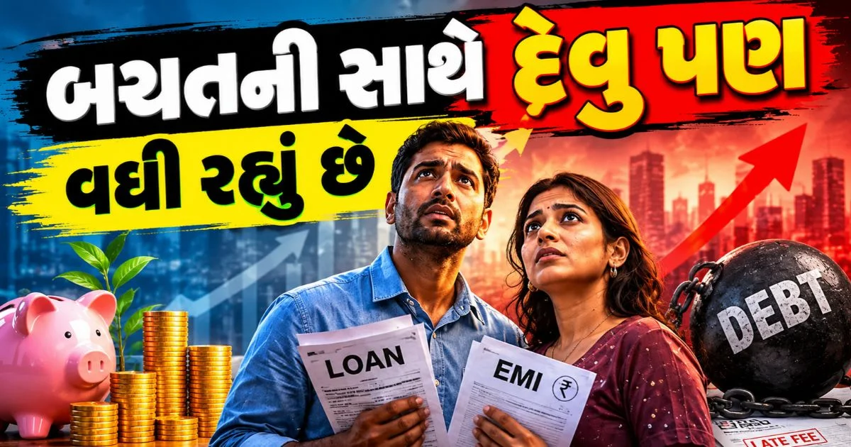 100 રૂપિયાની બચત સામે 32 રૂપિયાનું દેવું, RBIનો ચોંકાવનારો રિપોર્ટ, જાણો ગ્રાહકોની લોન લેવાની આદત અર્થતંત્ર માટે કેટલી જોખમી?