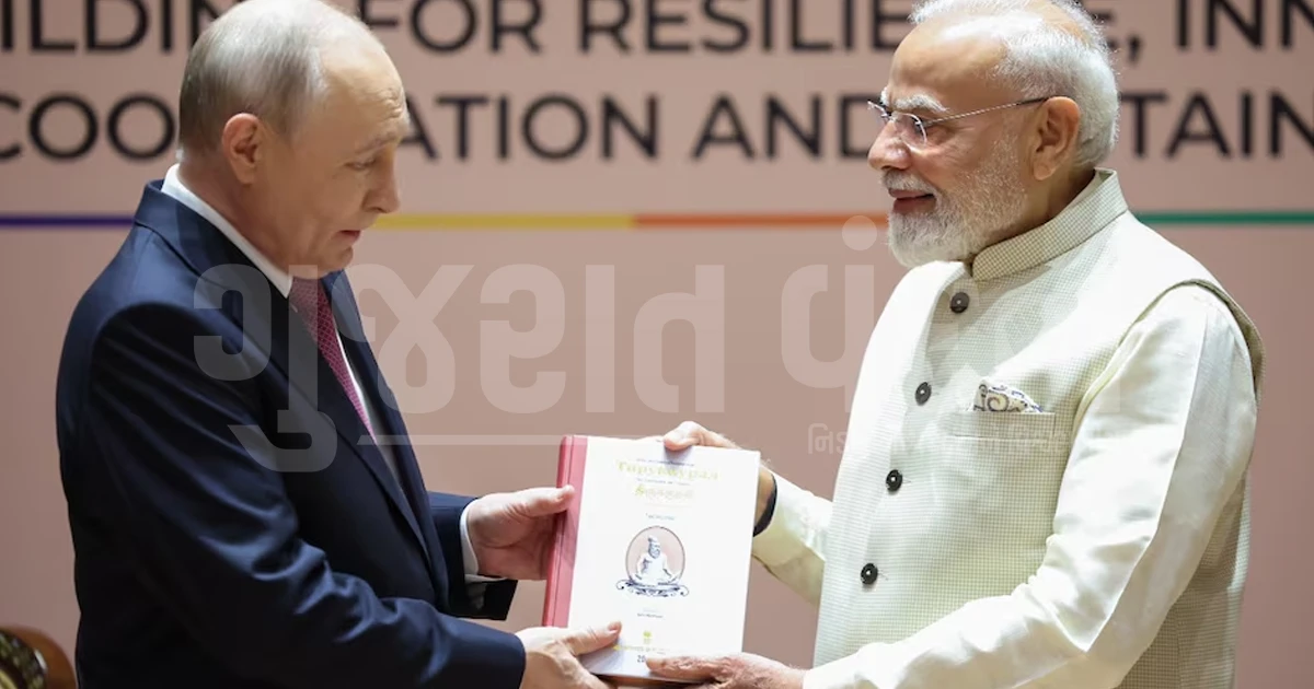 PM મોદીએ રાષ્ટ્રપતિ પુતિનને ભેટમાં આપ્યું આ પુસ્તક, તમિલ સંસ્કૃતિનો દસ્તાવેજ