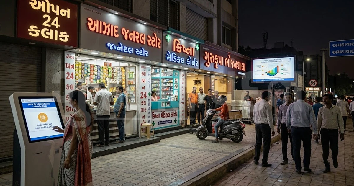 ગુજરાતમાં હવે દુકાનો 24 કલાક ખુલ્લી રાખી શકાશે, ઈઝ ઓફ ડુઇંગ બિઝનેસ બિલ વિધાનસભામાં પસાર થયું