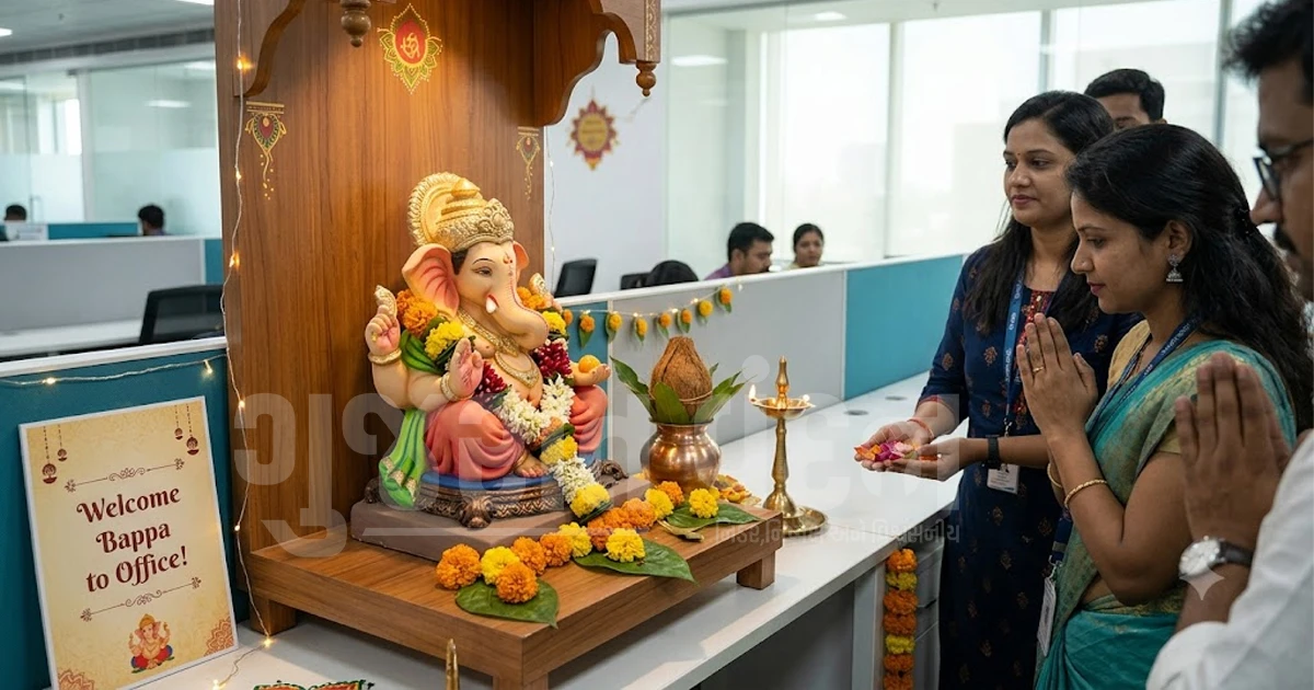 ઓફિસમાં ગણપતિ બાપ્પાની સ્થાપના કરતી વખતે ન કરો આ ભૂલો: મૂર્તિ ખરીદતા પહેલાં જાણી લો વાસ્તુના આ ખાસ નિયમો