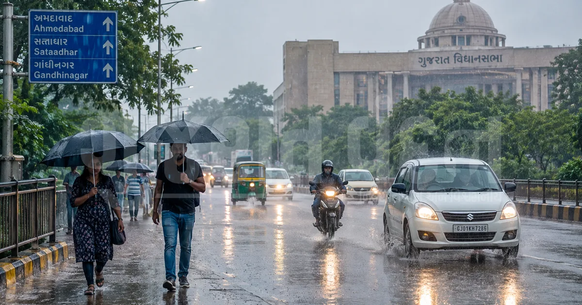 ગુજરાતમાં વરસાદી માહોલ વચ્ચે 72 તાલુકામાં વરસાદ, 15 સપ્ટેમ્બર સુધી ભારે વરસાદ