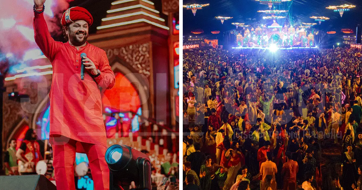 કીર્તિદાનના ગરબામાં ટિકિટના ભાવ અડધા થતાં હોબાળો! બમણા પૈસા ચૂકવનાર ખેલૈયાઓએ છેતરાયાની લાગણી વ્યક્ત કરી