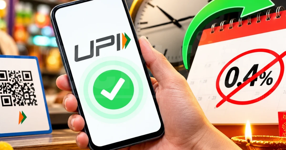 UPI યુઝર્સ અને વેપારીઓ માટે તહેવારની ભેંટ, 2000થી વધુના ટ્રાન્ઝેક્શન પર લાગનારો ચાર્જ દિવાળી સુધી મૌકૂફ