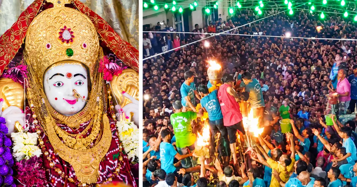 ગાંધીનગરના રૂપાલમાં આજે મોડી રાતે નીકળશે ઐતિહાસિક પલ્લી, રસ્તાઓ પર વહેશે લાખો લિટર શુદ્ધ ઘીની નદીઓ