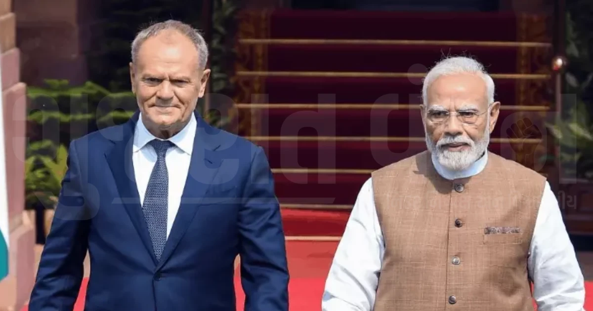 પોલેન્ડના વડાપ્રધાન ડોનાલ્ડ ટસ્ક ભારત પ્રવાસે, PM મોદી સાથે મુલાકાતમાં 'ગુડ મહારાજા' અને ઐતિહાસિક સંબંધોની ચર્ચા
