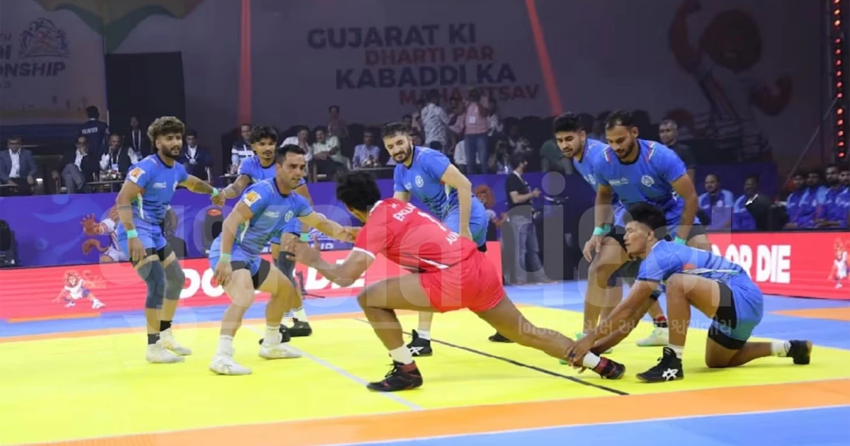 અમદાવાદમાં કોમનવેલ્થ કબડ્ડીનો ધમાકેદાર પ્રારંભ: ભારતીય પુરુષ અને મહિલા ટીમોએ પ્રથમ દિવસે જ મેળવી ભવ્ય જીત