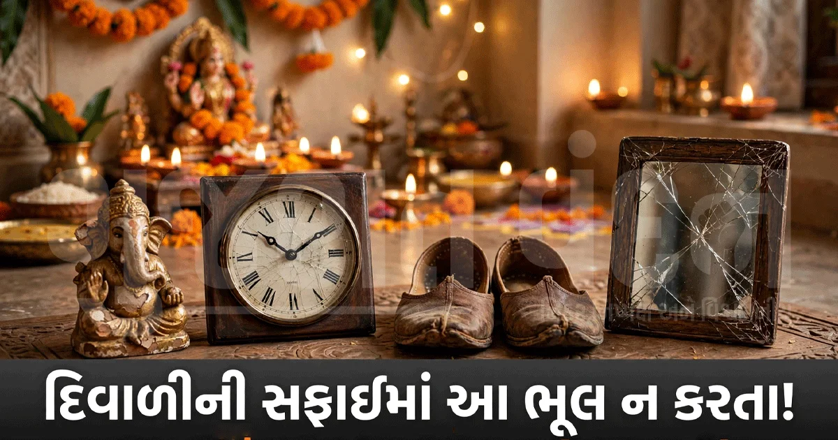 દિવાળી પહેલાં ઘરમાંથી કાઢી નાખો આ 4 વસ્તુઓ! માન્યતા છે કે નારાજ થઈ શકે છે લક્ષ્મીજી