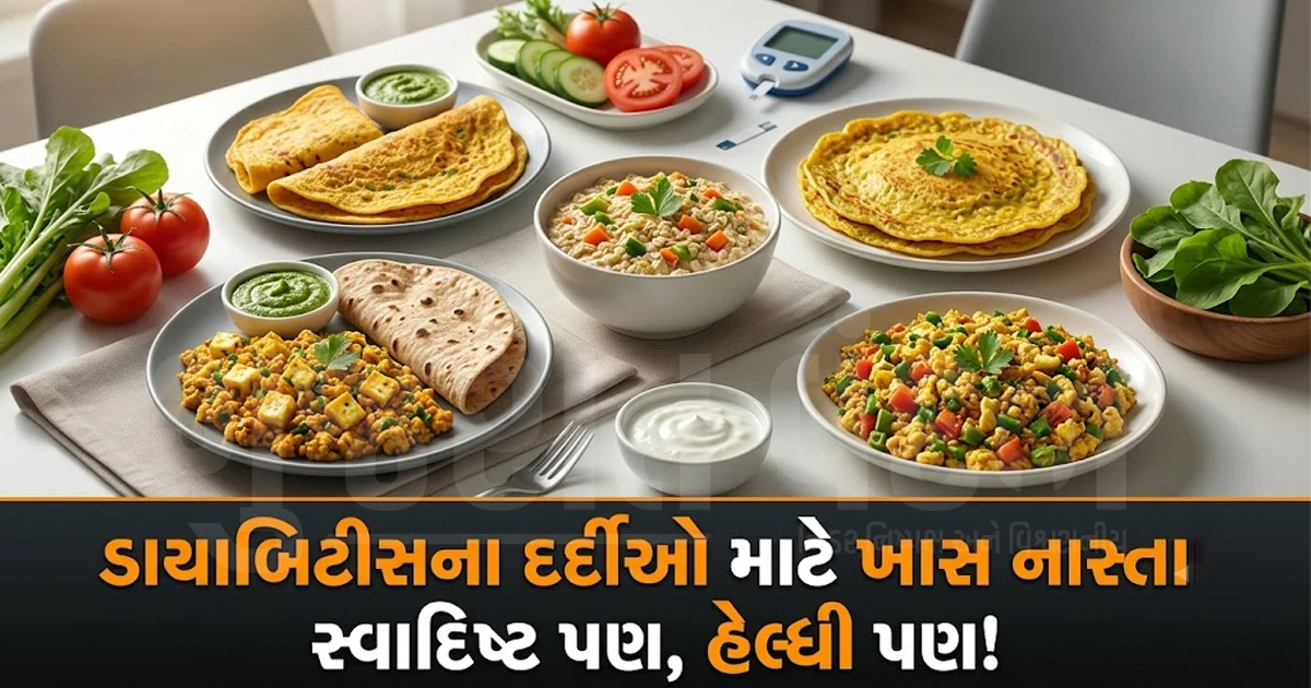 ડાયાબિટીસના દર્દીઓ માટે બેસ્ટ છે આ 4 હેલ્ધી નાસ્તા, બ્લડ સુગર રહેશે હંમેશાં કંટ્રોલમાં