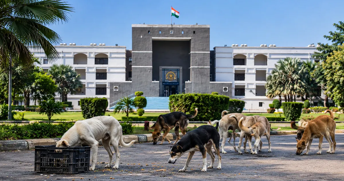 રખડતાં કૂતરાંના ખસીકરણ મુદ્દે ગુજરાત સરકારનું હાઇકોર્ટમાં સોગંદનામું, 17 જિલ્લાનો જ ડેટા રજૂ થતાં સવાલો
