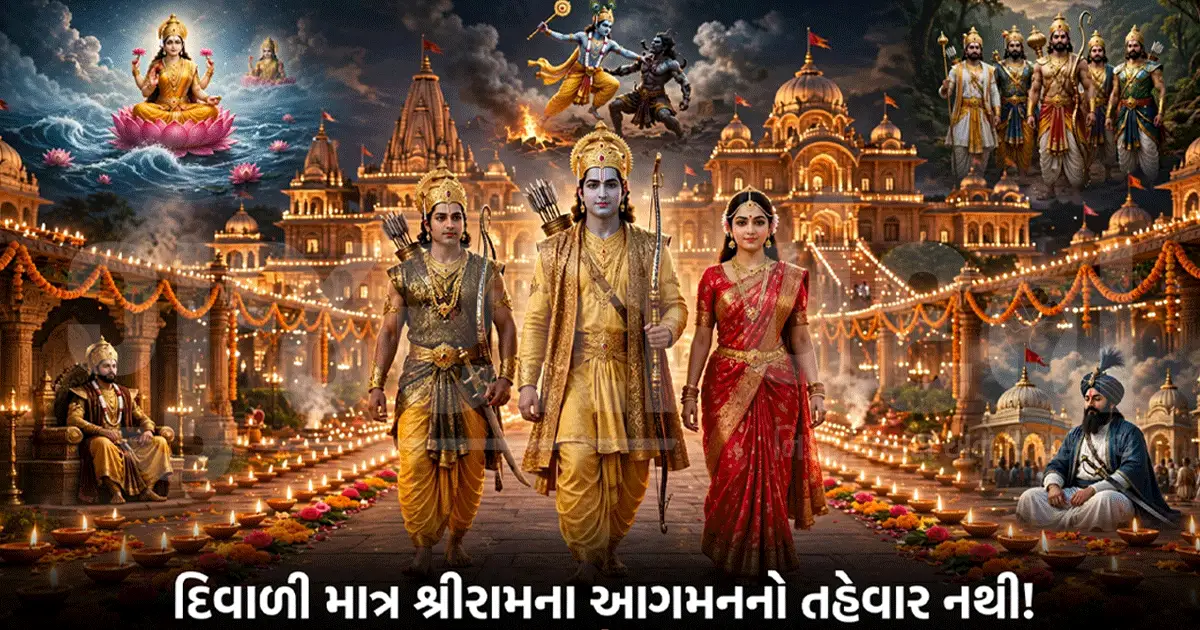 દિવાળી માત્ર ભગવાન રામના વિજયનો ઉત્સવ નથી, જાણો ઉજવણી પાછળની અન્ય પૌરાણિક કથાઓ