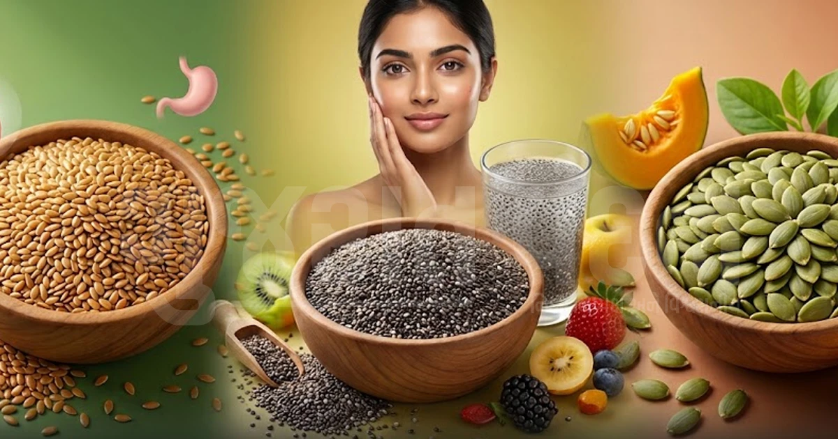 મજબૂત હાડકાં અને હેલ્ધી સ્કિન માટે આહારમાં સામેલ કરો આ 3 પૌષ્ટિક સીડ્સ